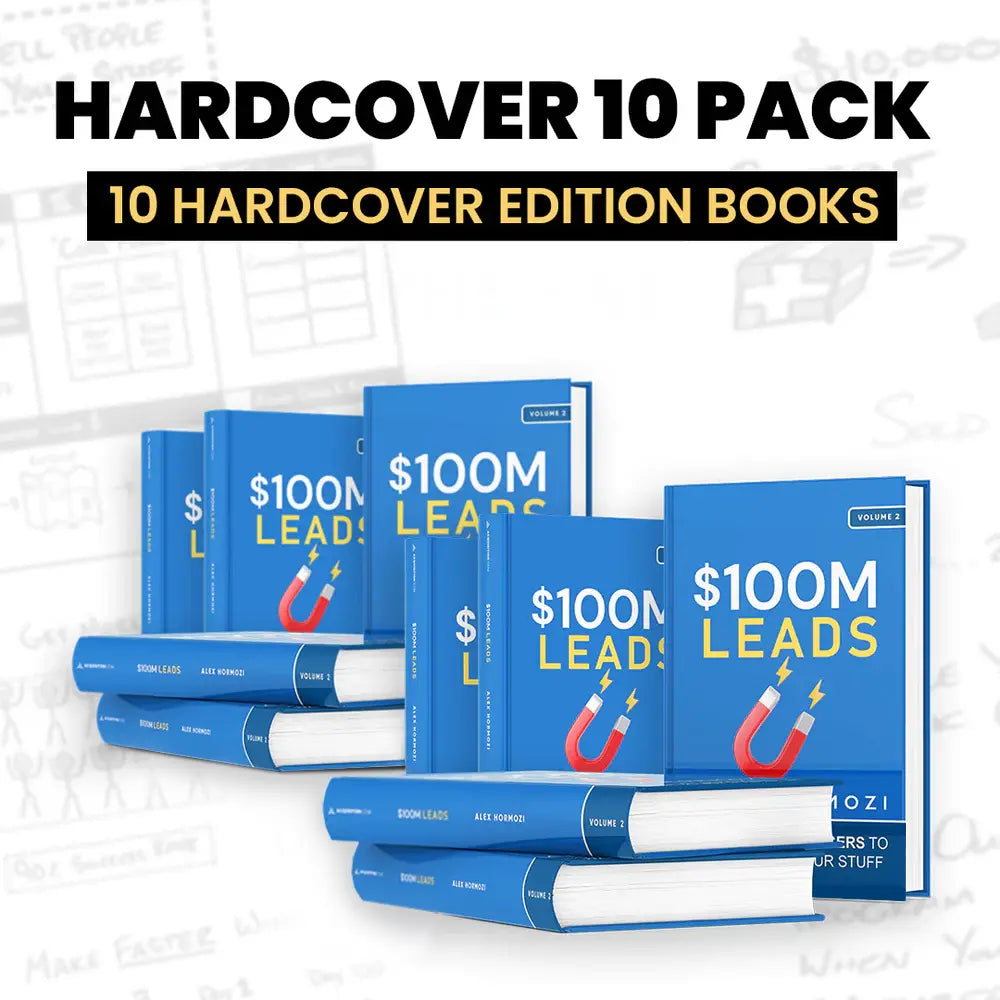 $100M Leads - Hardcover 10 Pack