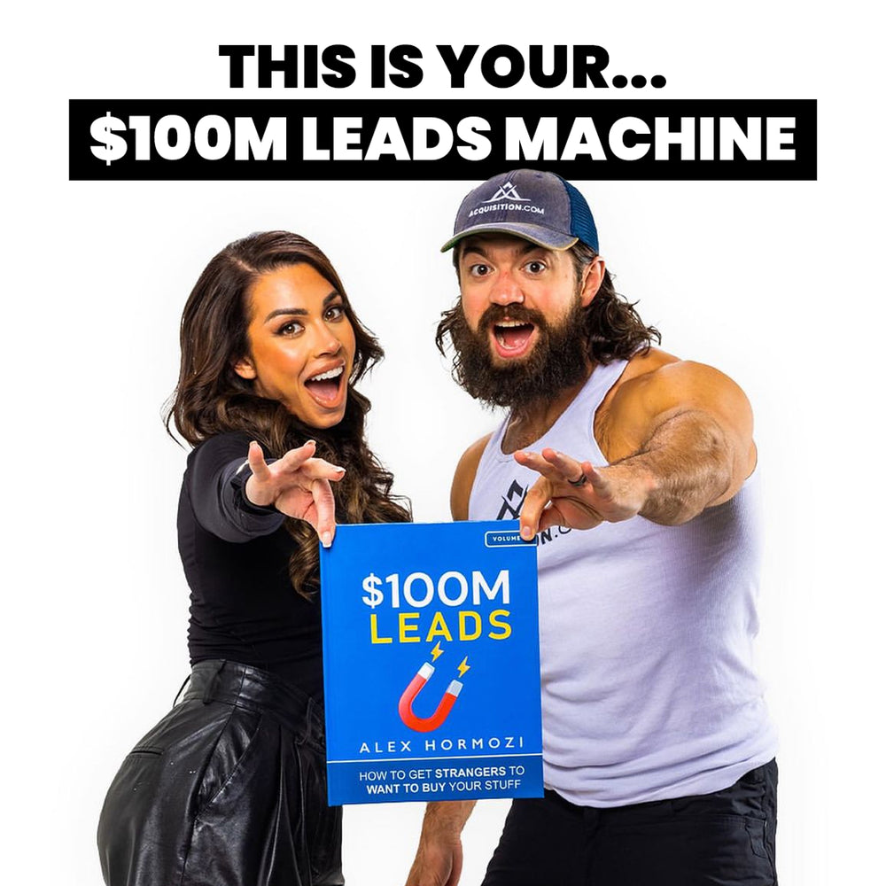 100M Leads Founders Edition by Alex Hormozi, 100 Million Dollar Leads